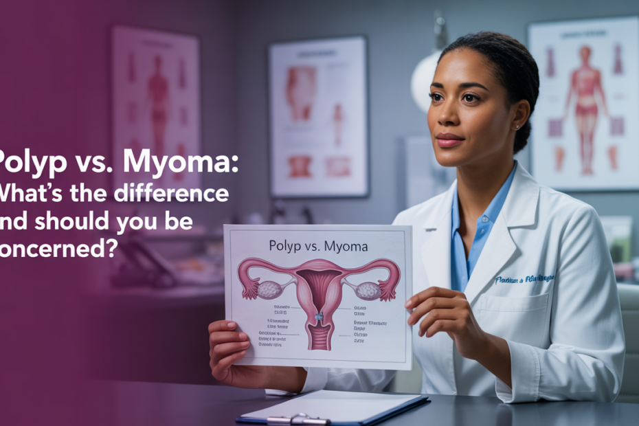 Polyp vs. Myoma: What’s the Difference and Should You Be Concerned?