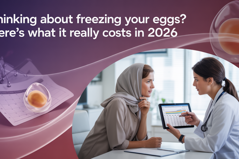 Thinking About Freezing Your Eggs? Here’s What It Really Costs in 2026