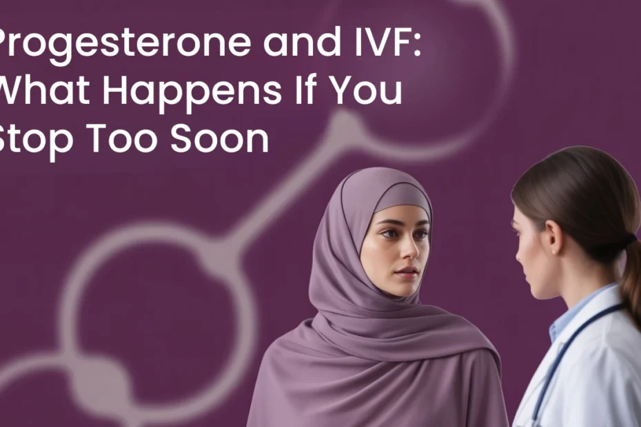 Progesterone and IVF: What Happens If You Stop Too Soon