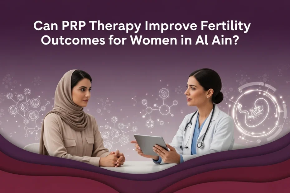 Can PRP Therapy Improve Fertility Outcomes for Women in Al Ain?