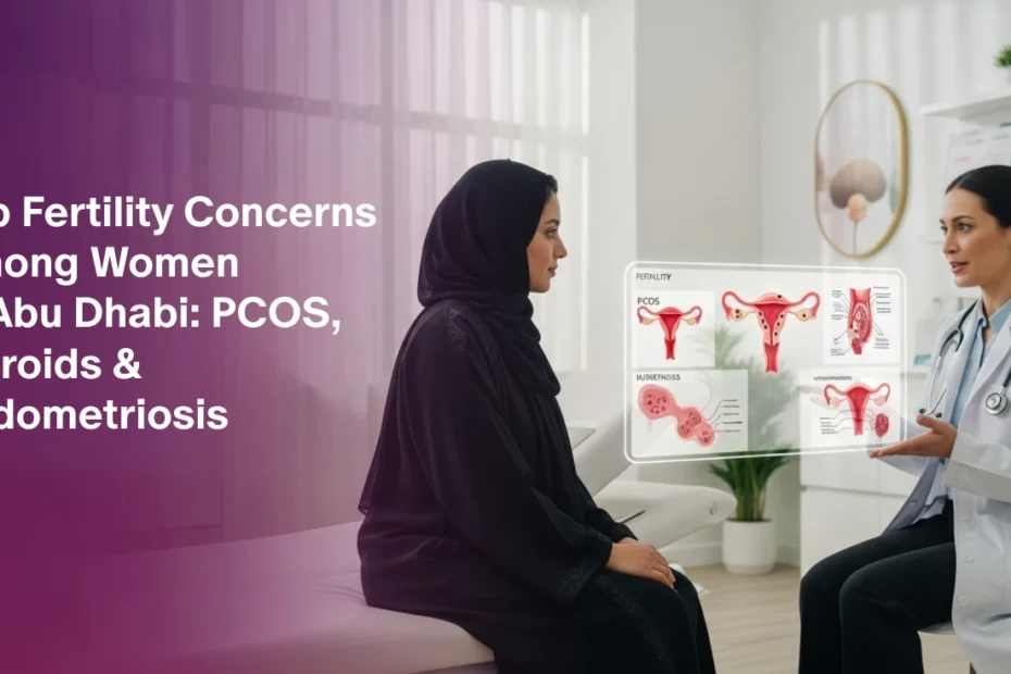 Top Fertility Concerns Among Women in Abu Dhabi: PCOS, Fibroids & Endometriosis