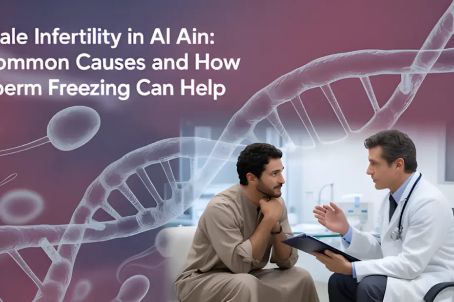 Male Infertility in Al Ain: Common Causes and How Sperm Freezing Can Help
