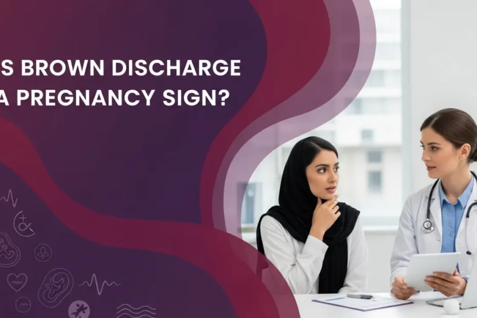 Is Brown Discharge a Pregnancy Sign?