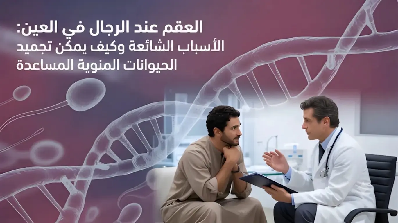 Male Infertility in Al Ain: Common Causes and How Sperm Freezing Can Help
