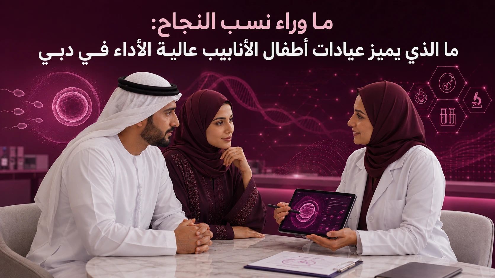 Highest IVF success rates in Dubai