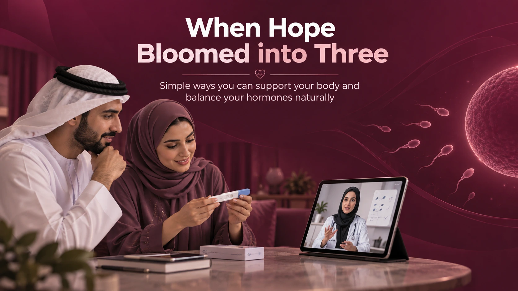 When Hope Bloomed into Three